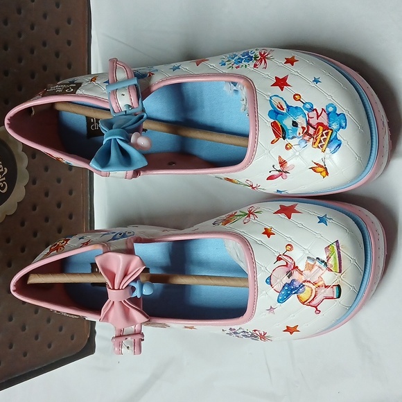 Hot Chocolate Design Shoes - Hot Chocolate Design Chocolaticas Kitschy Blanket Platform Mary Janes RARE Sz 7